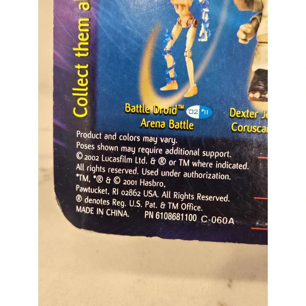 Star Wars Dexter Jettster Attack of the Clones Coruscant Informant Hasbro 2002